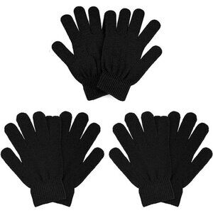 Stretchy Magic Knit Winter Gloves Multi-Pack